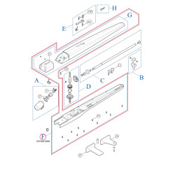 SPCG013900 kit korpusu pre TO7024 SPCG013900 kit korpusu pre TO7024